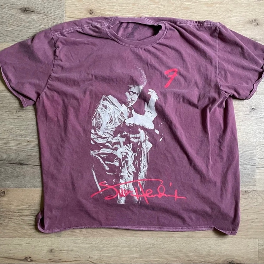 Jimi Hendrix x Fender Vintage Band T Shirt